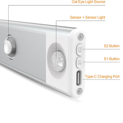 Luz LED con Sensor de Movimiento