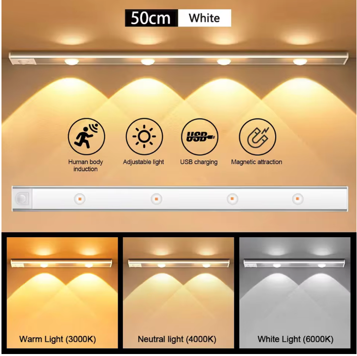 Luz LED con Sensor de Movimiento